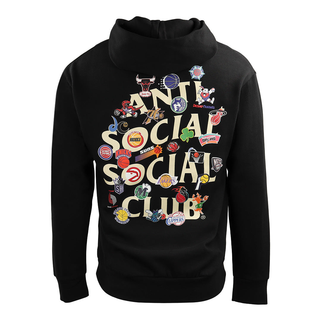 ASSC x Mitchell Ness NBA Logo Collage Hoodie