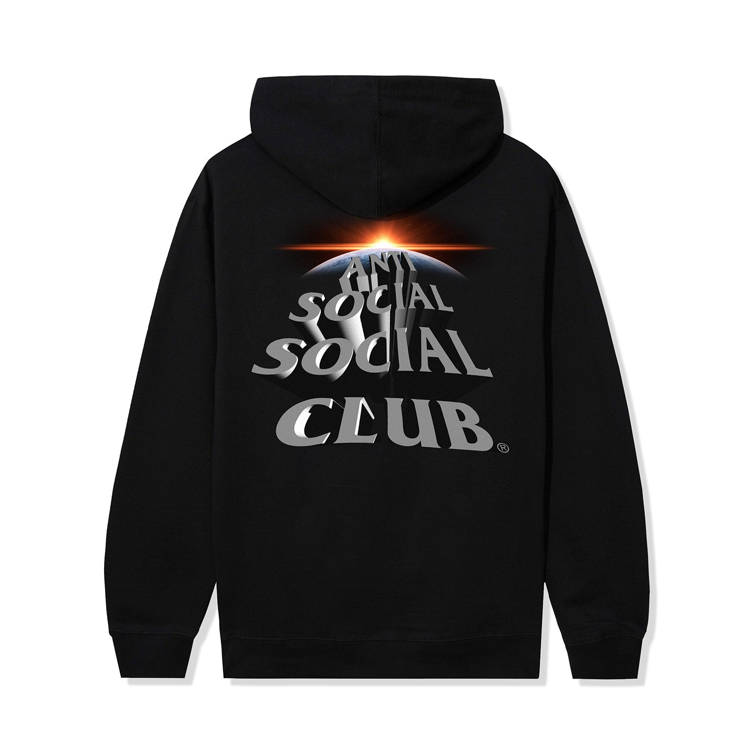 When The Sun Goes Down Hoodie Black AntiSocialSocialClub