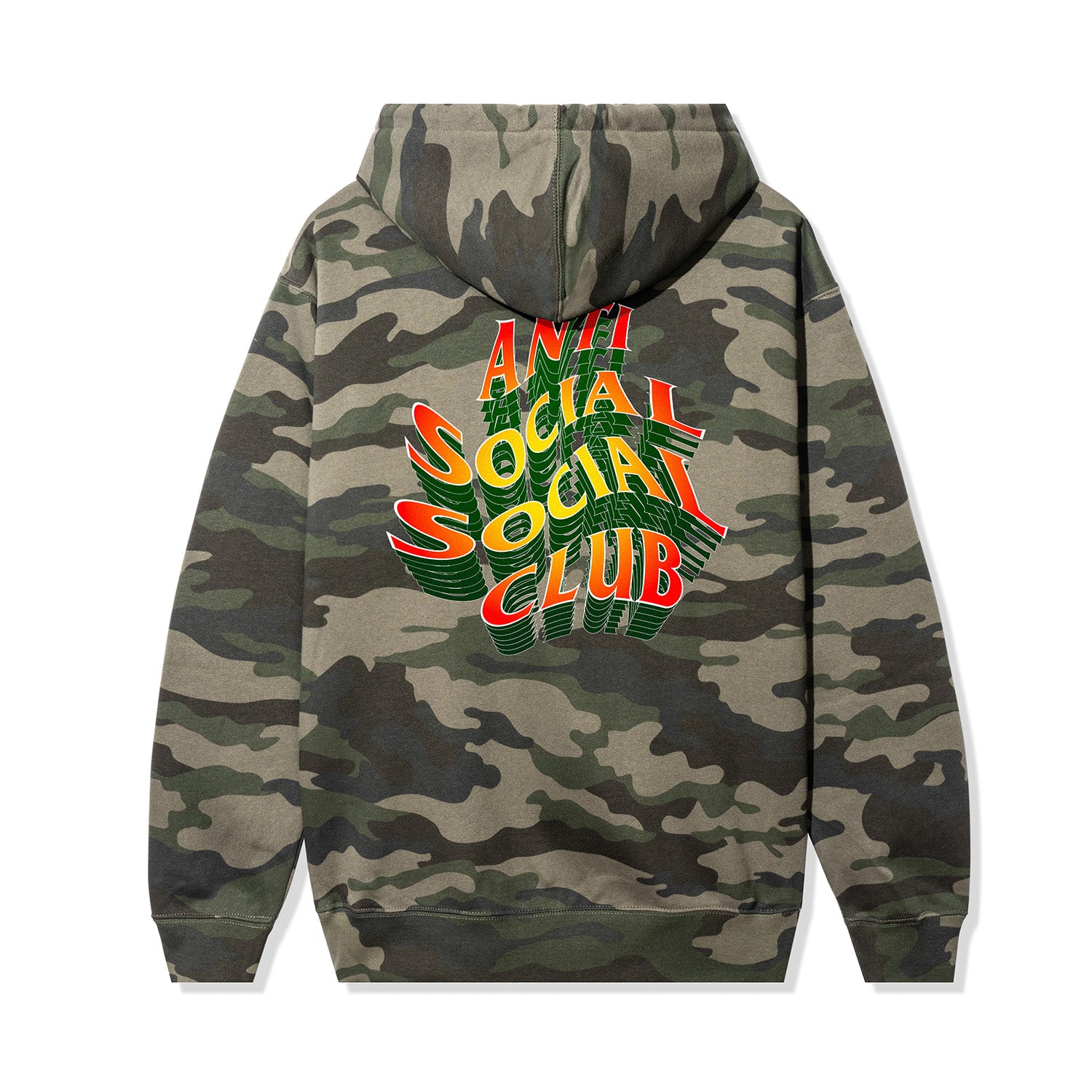 Fever Is Rising Zip Hoodie Camo AntiSocialSocialClub