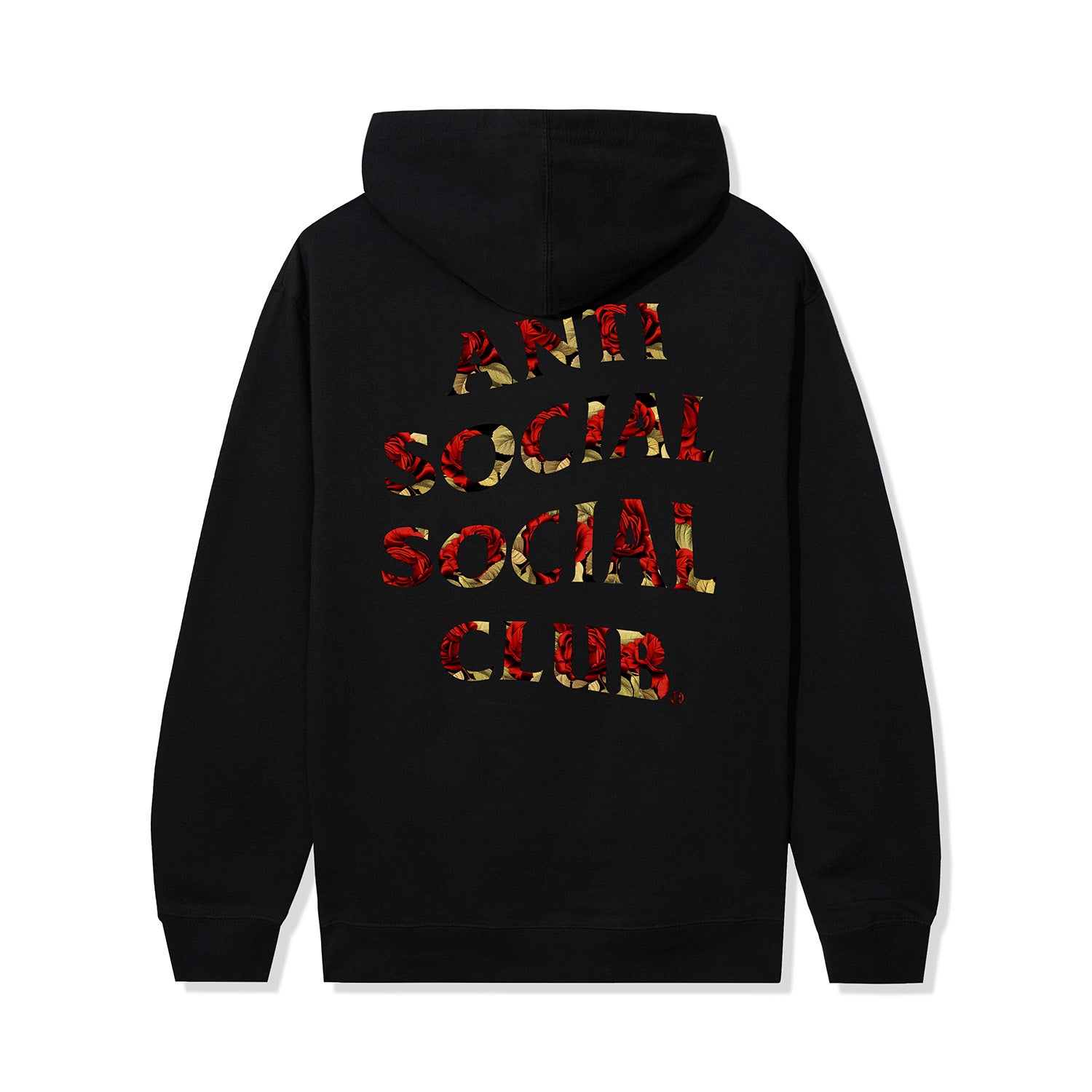 Anti social social club rose hoodie hotsell