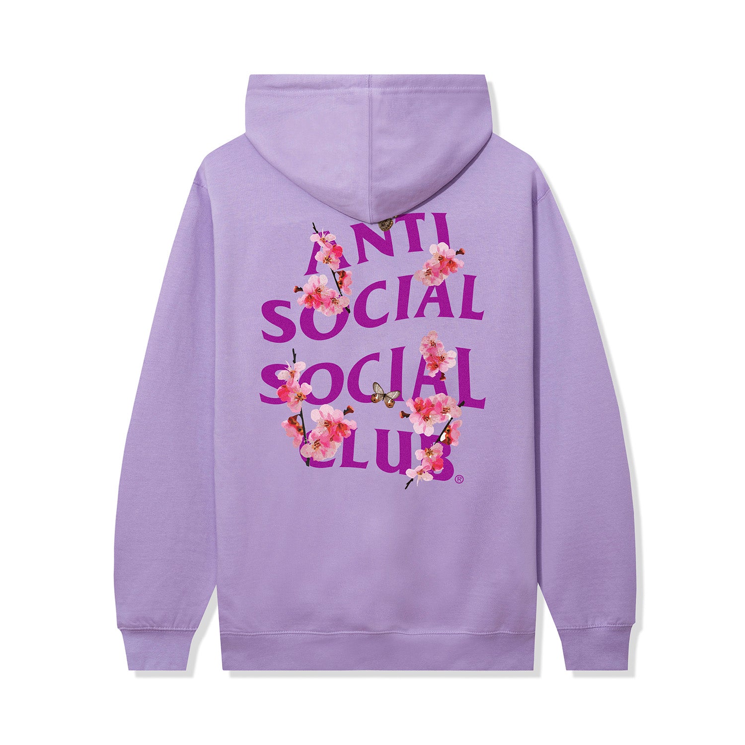 Anti social social club purple hoodie online