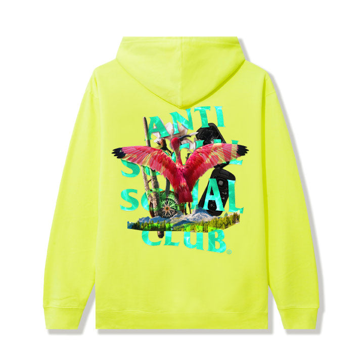 Anti Social Social Club 5:44 AM Hoodie Neon buy Yellow