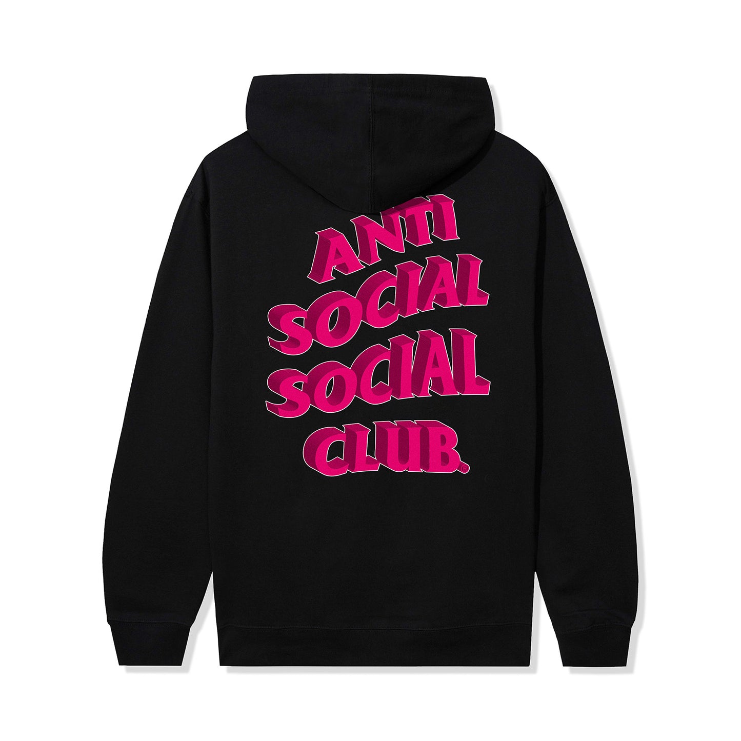 Self Doubts Hoodie - Black/Pink – AntiSocialSocialClub