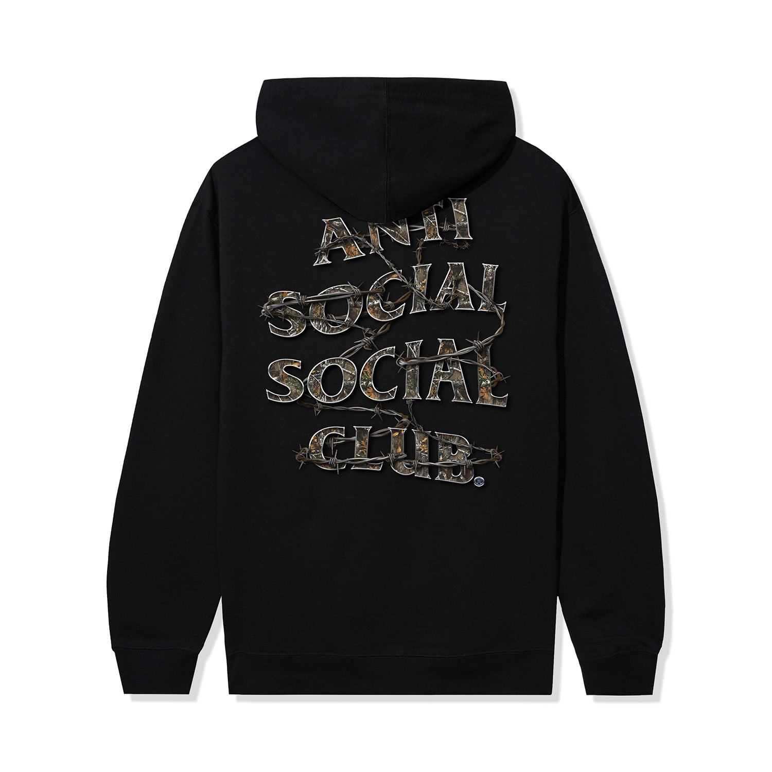 Anti social social 2024 club hoodie with flowers