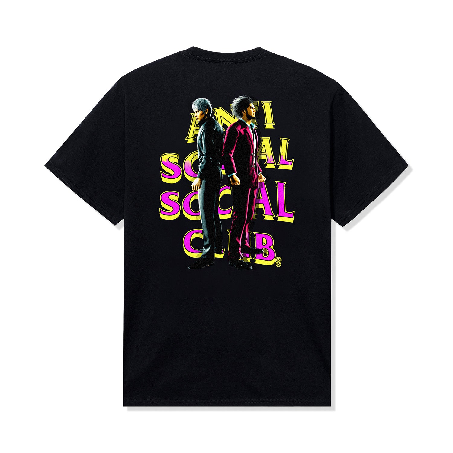 ASSC x Like A Dragon Tee - Black – AntiSocialSocialClub