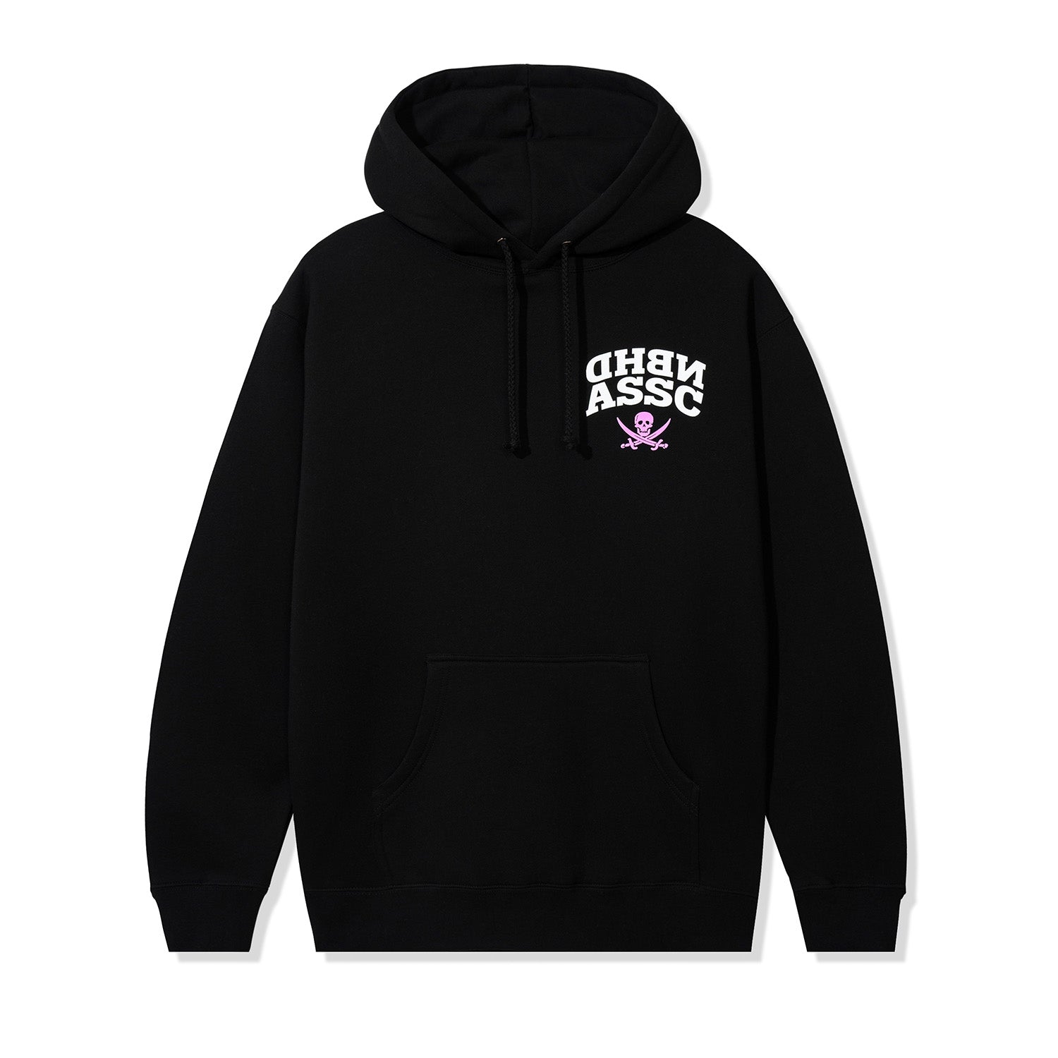 ASSC x Neighborhood Reverse Hood - Black/Pink – AntiSocialSocialClub