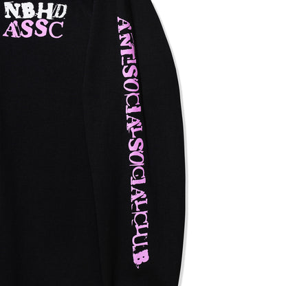 ASSC x Neighborhood Chaos LS Tee - Black