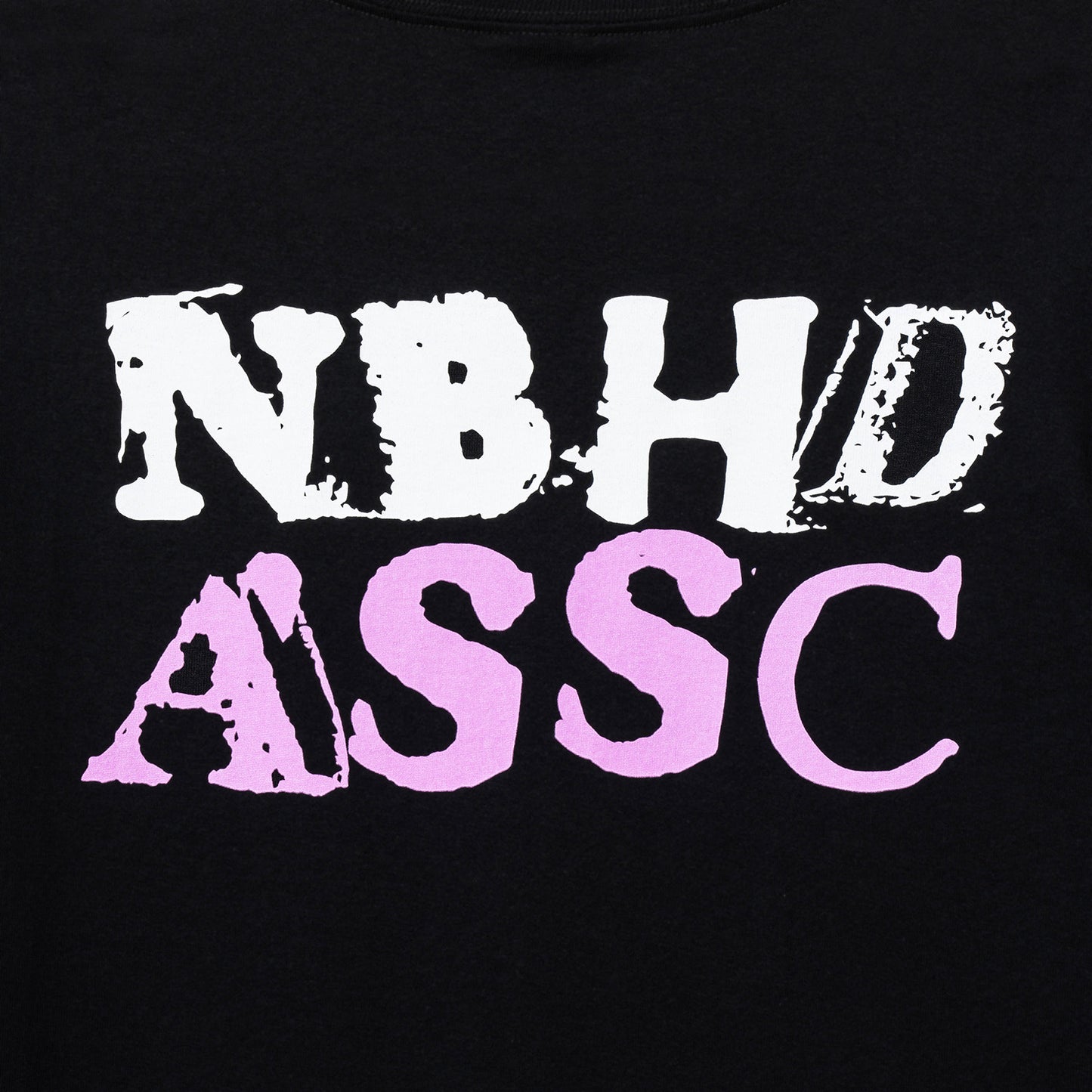 ASSC x Neighborhood Chaos LS Tee - Black