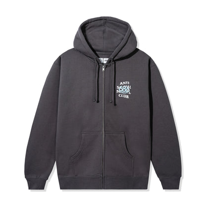 ASSC x 686 All Mountain Zip Hoodie - Charcoal