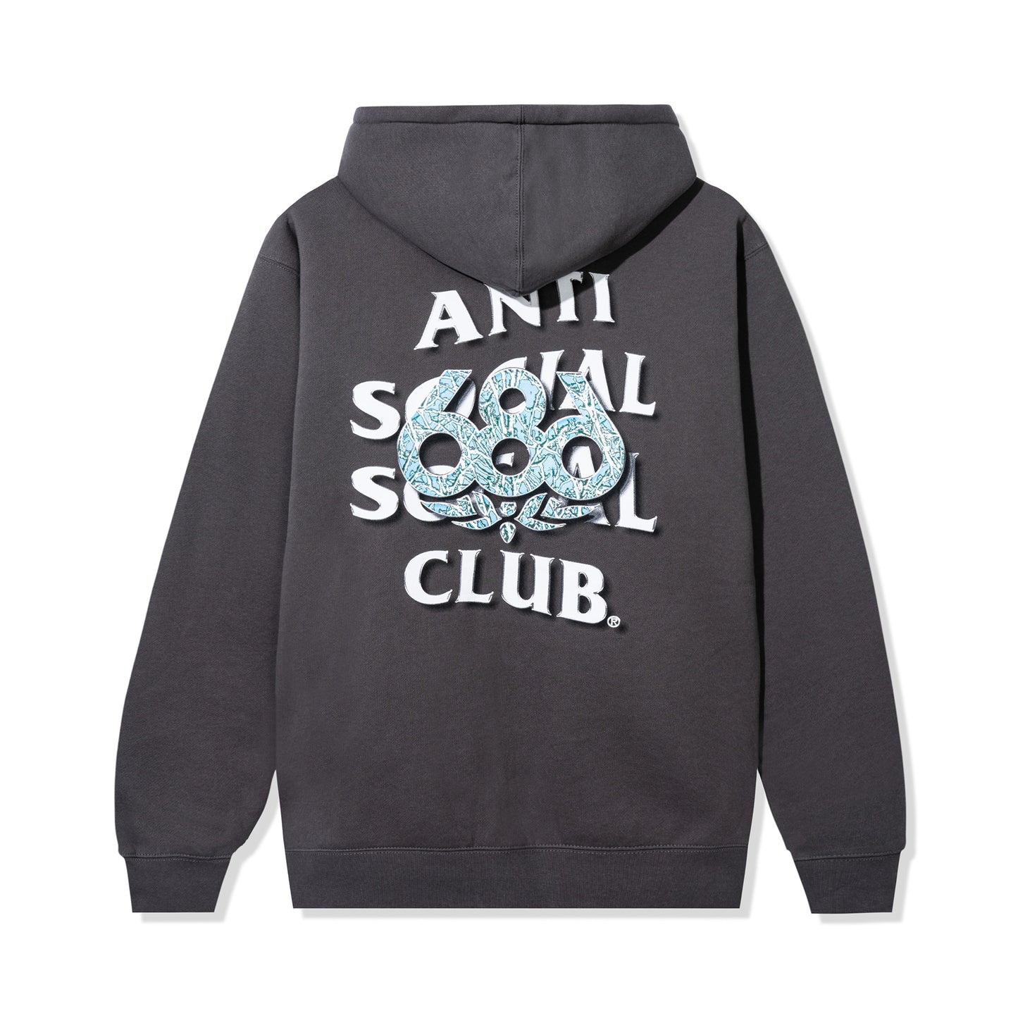 ASSC x 686 All Mountain Zip Hoodie - Charcoal