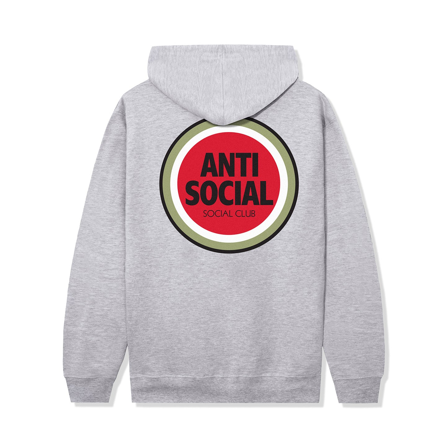 Bullseye Hoodie - Grey Heather