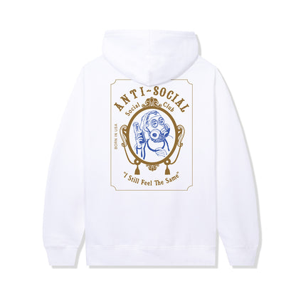 Zig-Zag Hoodie - White