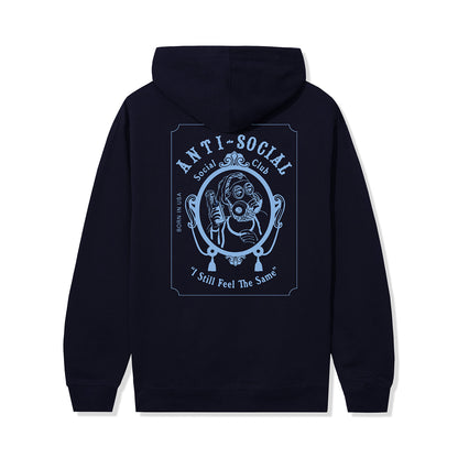 Zig-Zag Hoodie - Navy