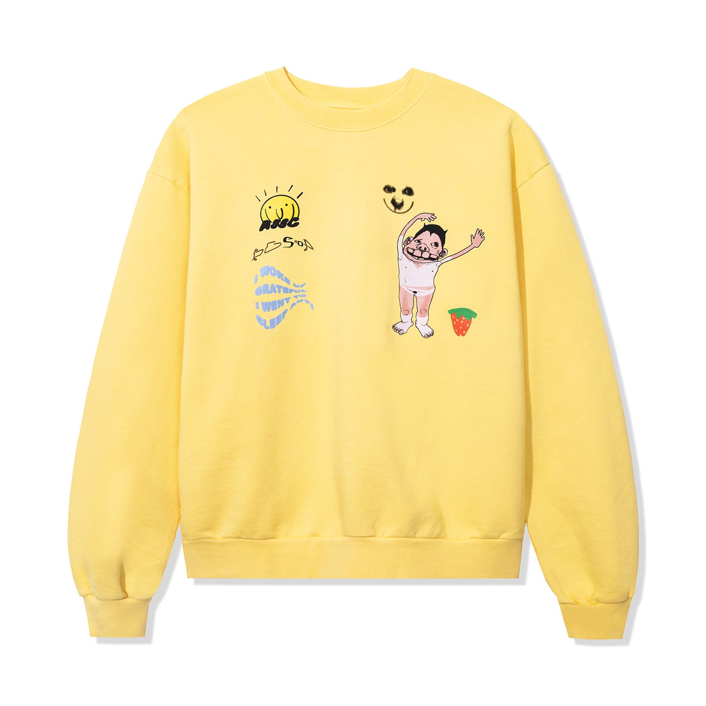 ASSC x Bryant Giles Crewneck - Mustard