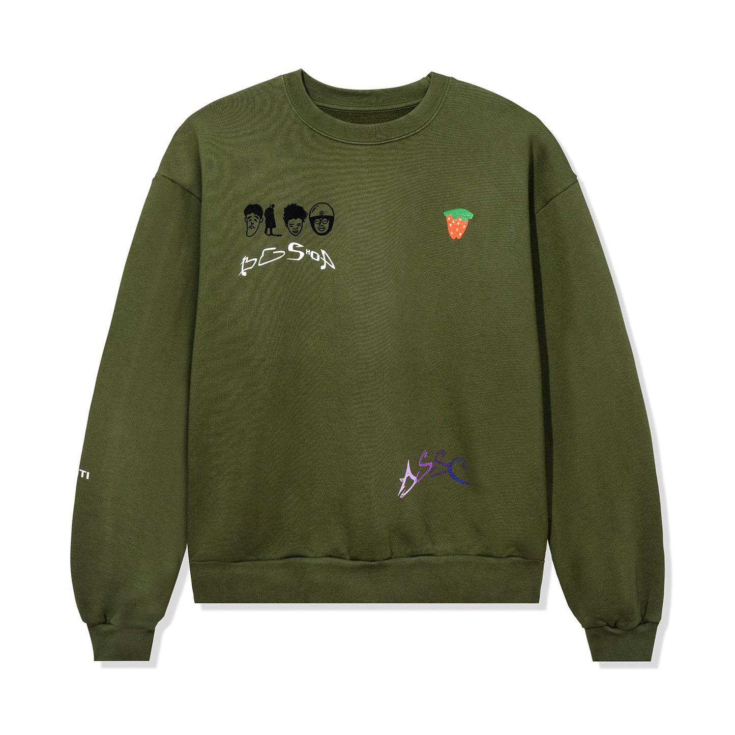 ASSC x Bryant Giles Crewneck - Olive