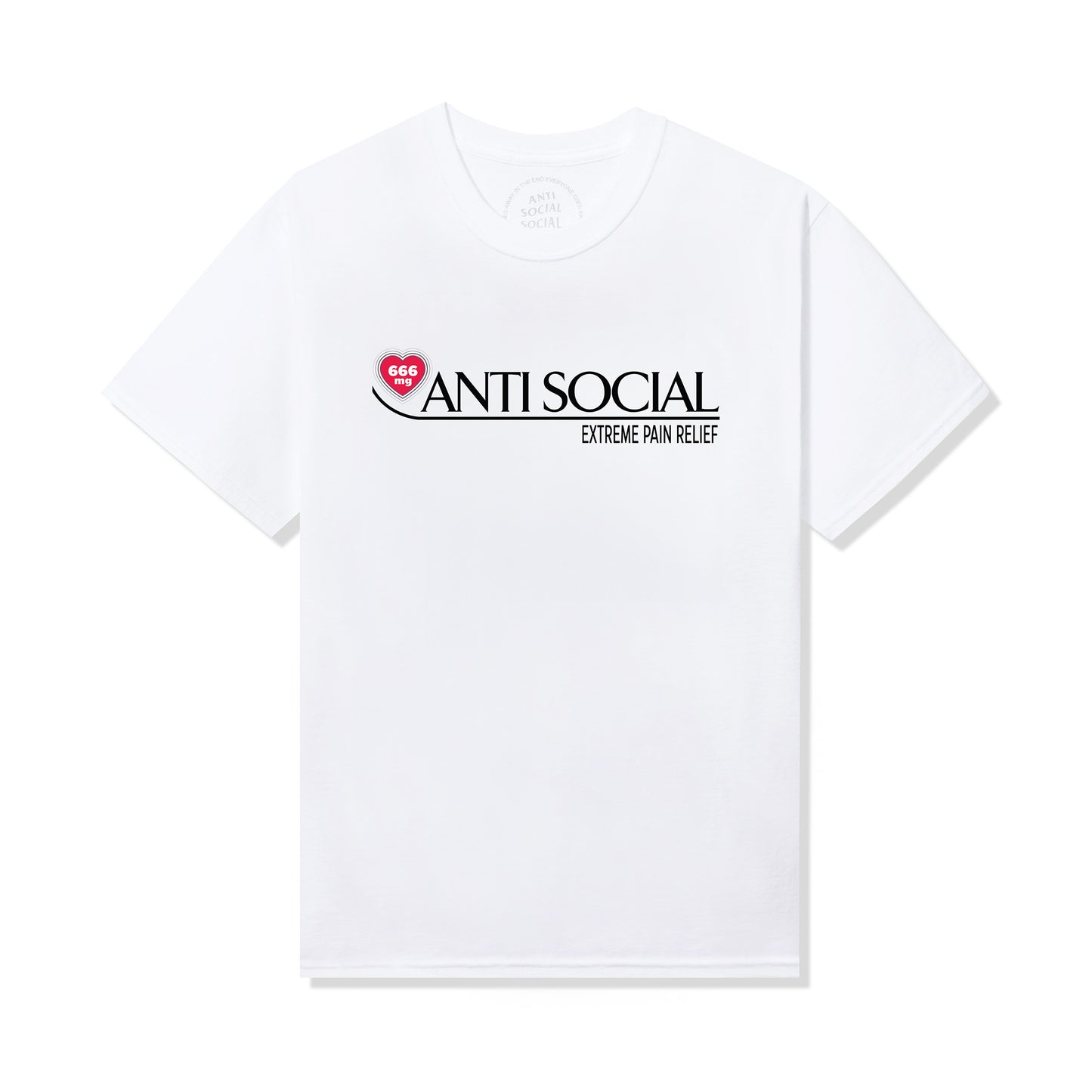 Pain Relief Tee - White