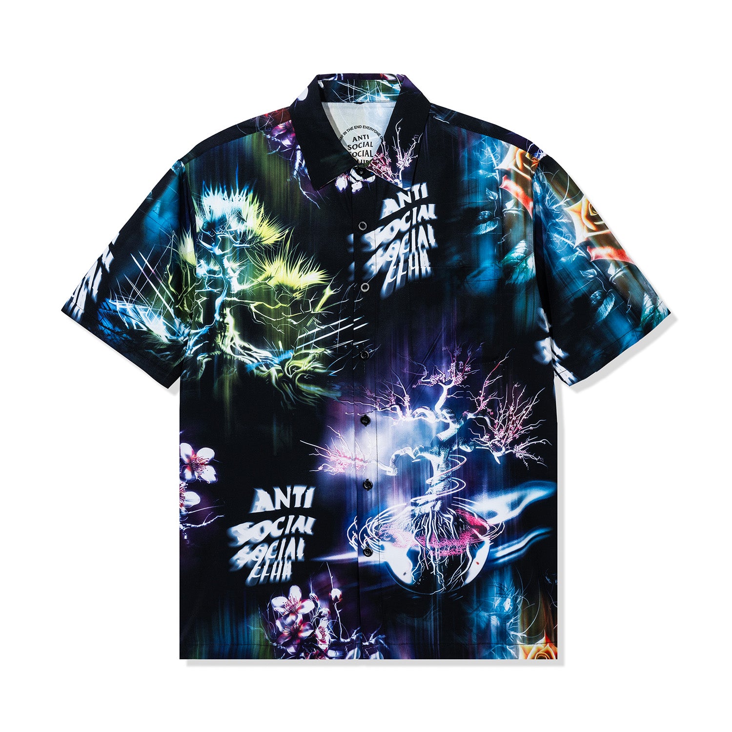 Antisocial Social Social Club Static shops Button Up