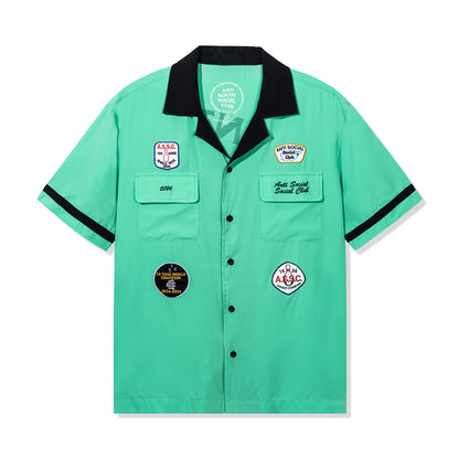 Dark Corners Bowling Shirt - Green