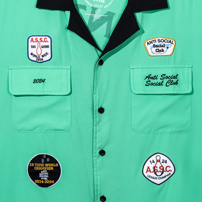 Dark Corners Bowling Shirt - Green