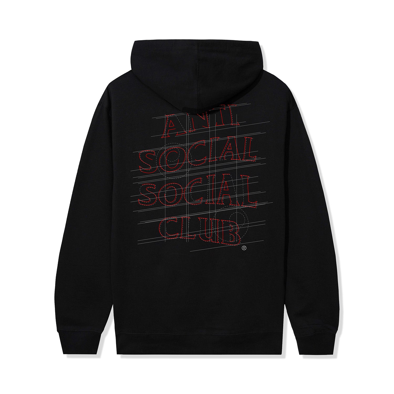 Anti Social Social Club What Happened Hoodie Black