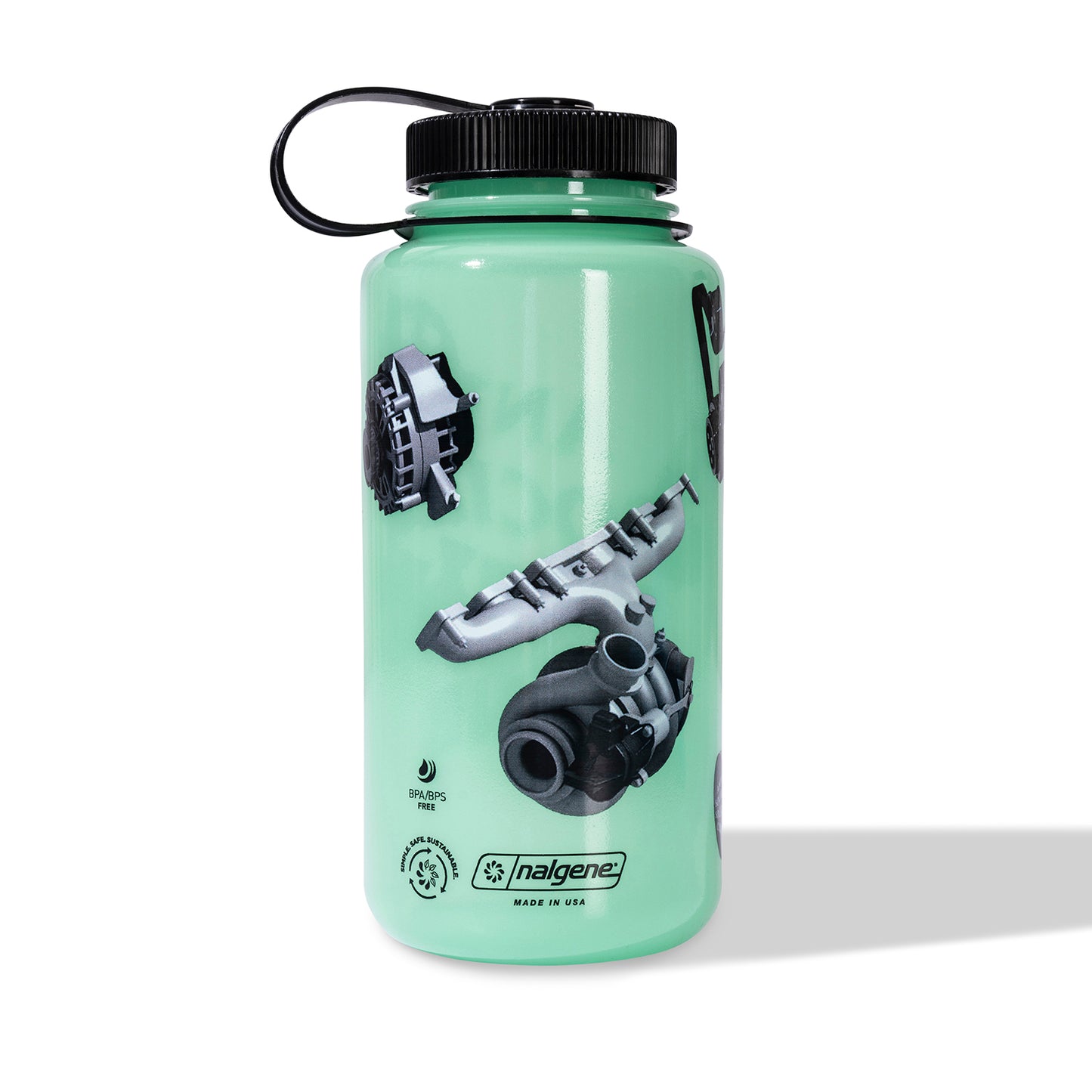 Liquid Glow in the Dark 32 oz Nalgene