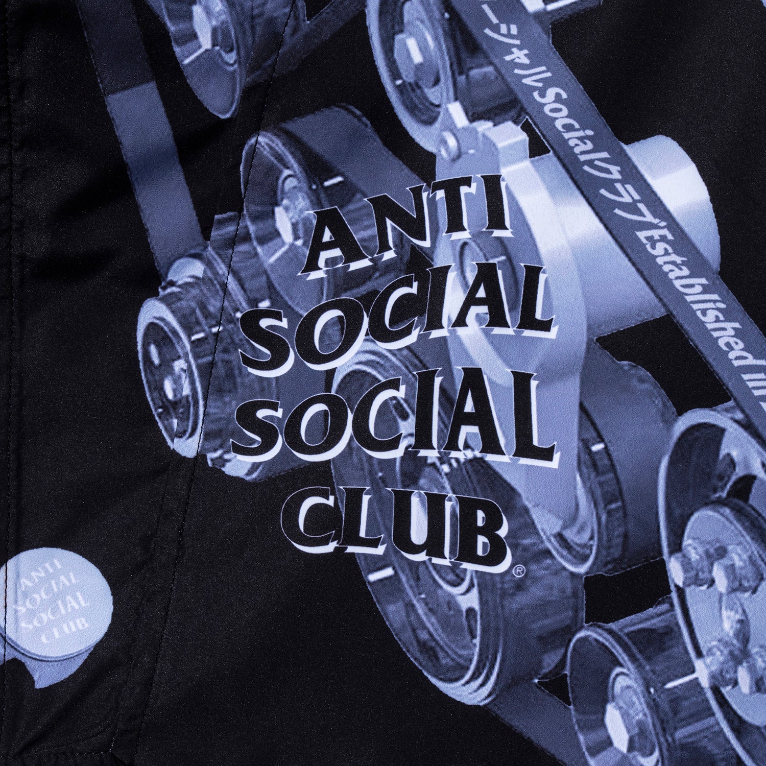 Rod Bell Anorak - Black – AntiSocialSocialClub