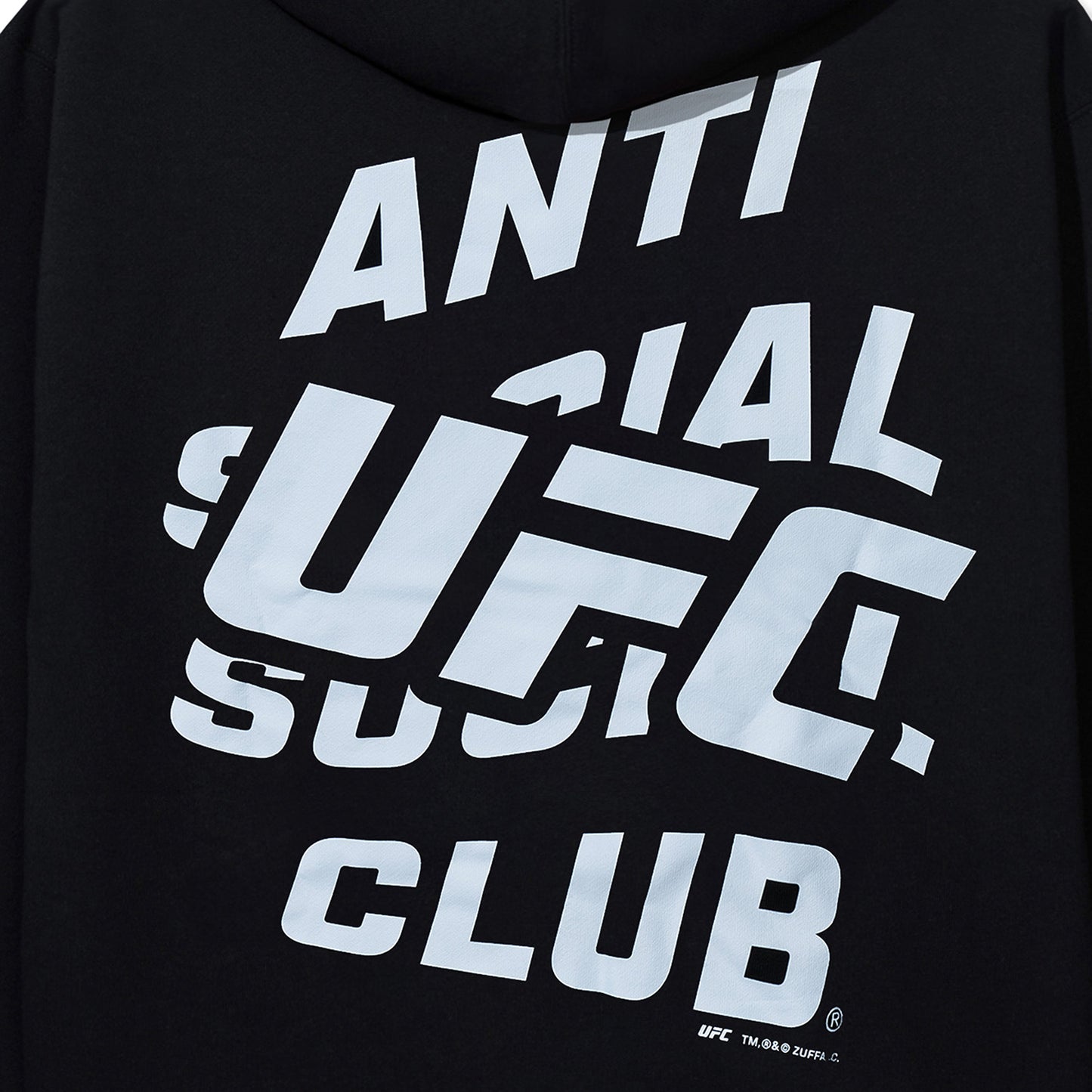 ASSC x UFC Bruce Buffer Hoodie - Black