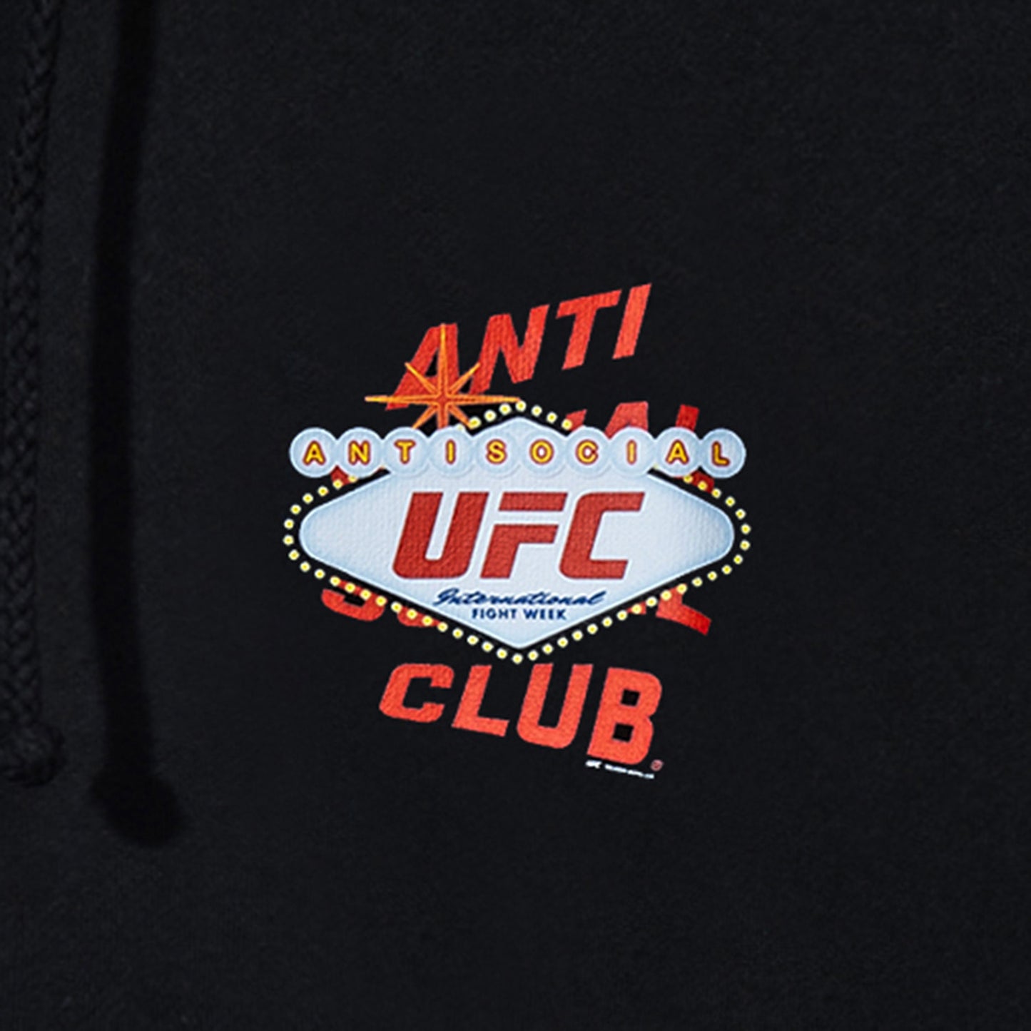 ASSC x UFC Fight Week Hoodie - Black