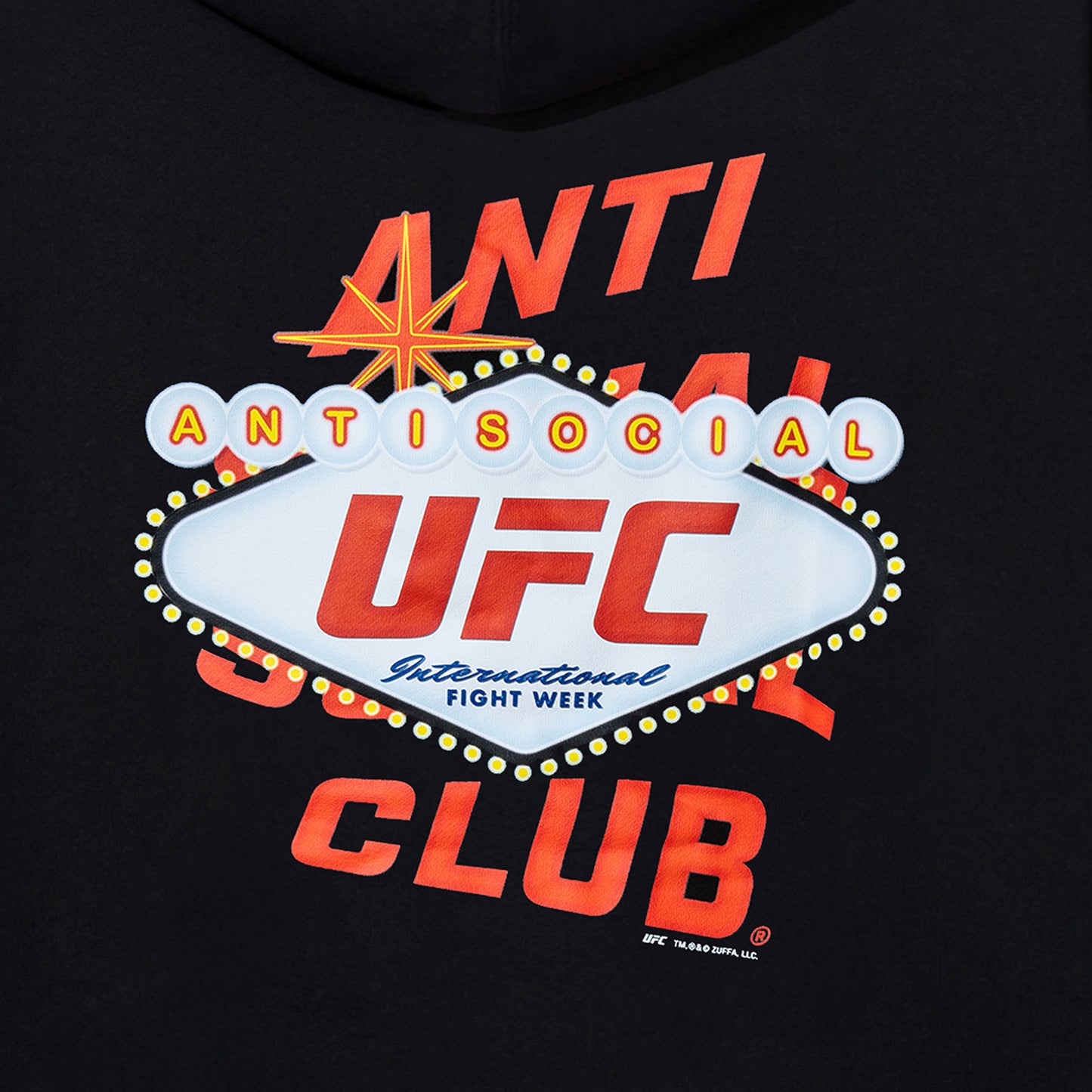 ASSC x UFC Fight Week Hoodie - Black