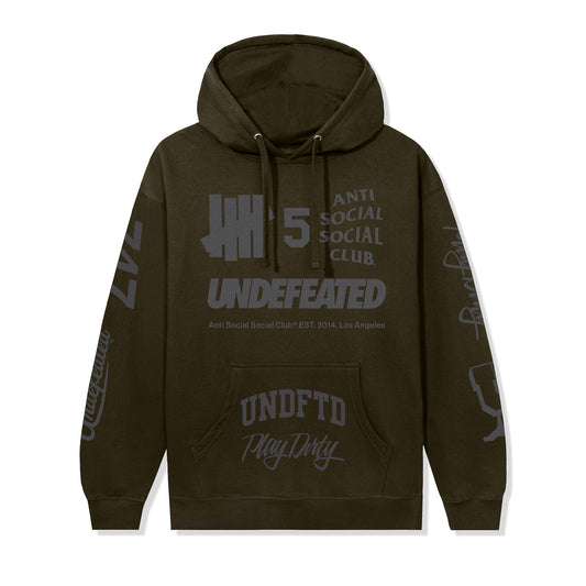 ASSC x Undefeated Schizophrenia Reflective Hoodie