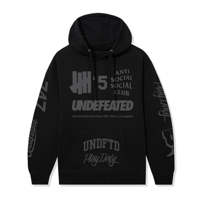 ASSC x Undefeated Schizophrenia Reflective Hoodie