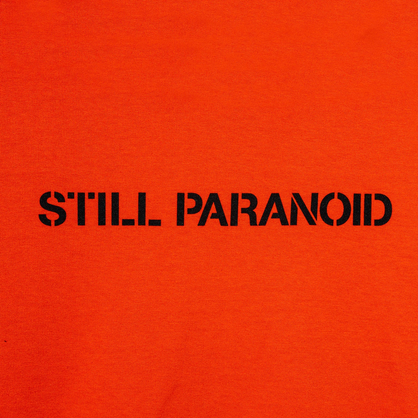 ASSC x Undefeated Still Paranoid Hoodie - Orange