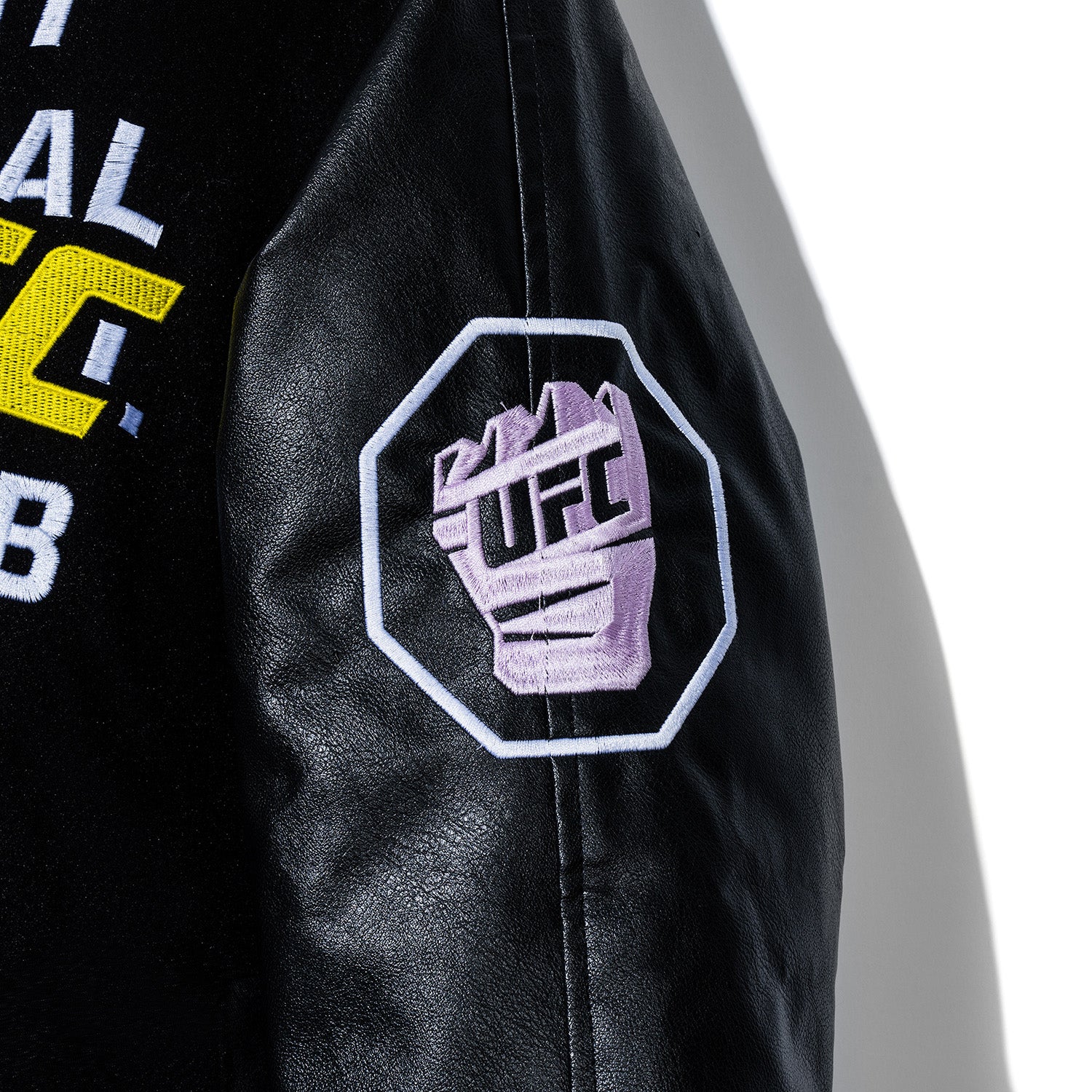 ASSC x UFC Corner Varsity Jacket Black AntiSocialSocialClub