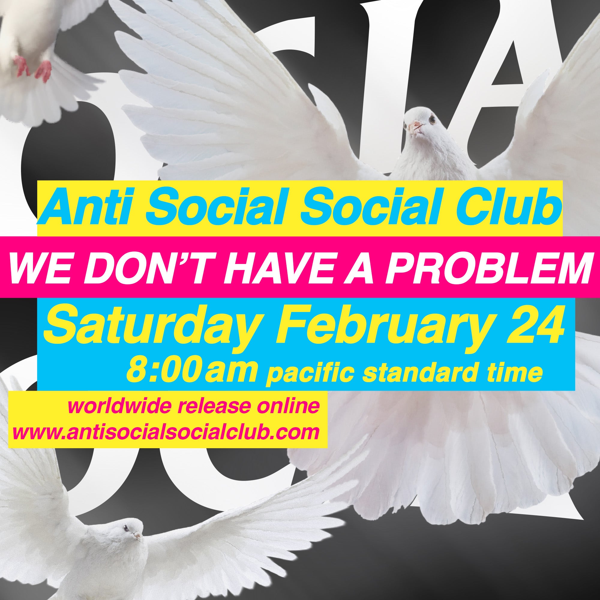 Anti social social on sale club felpa prezzo