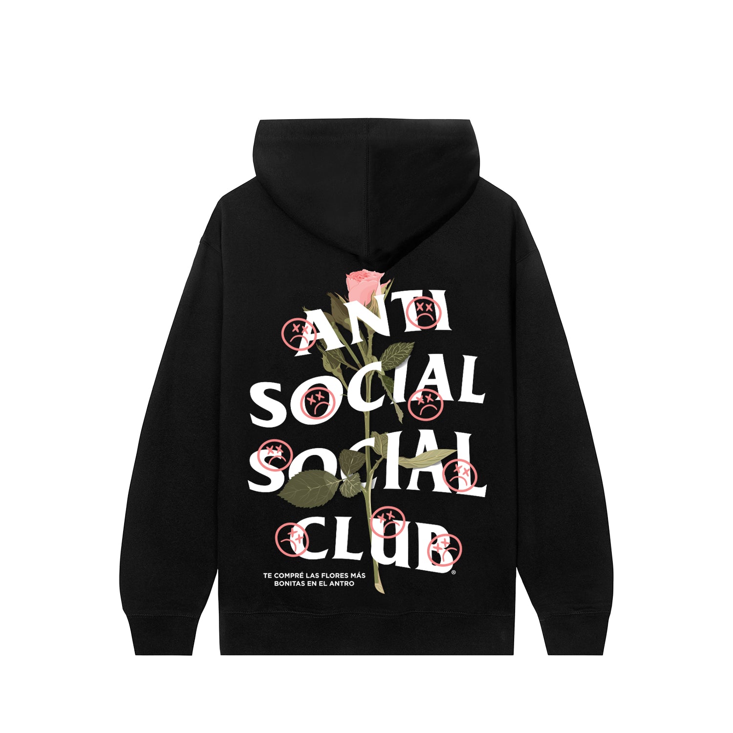 Anti Social Social Club Hoodie authentic Cherry Blossom Pink