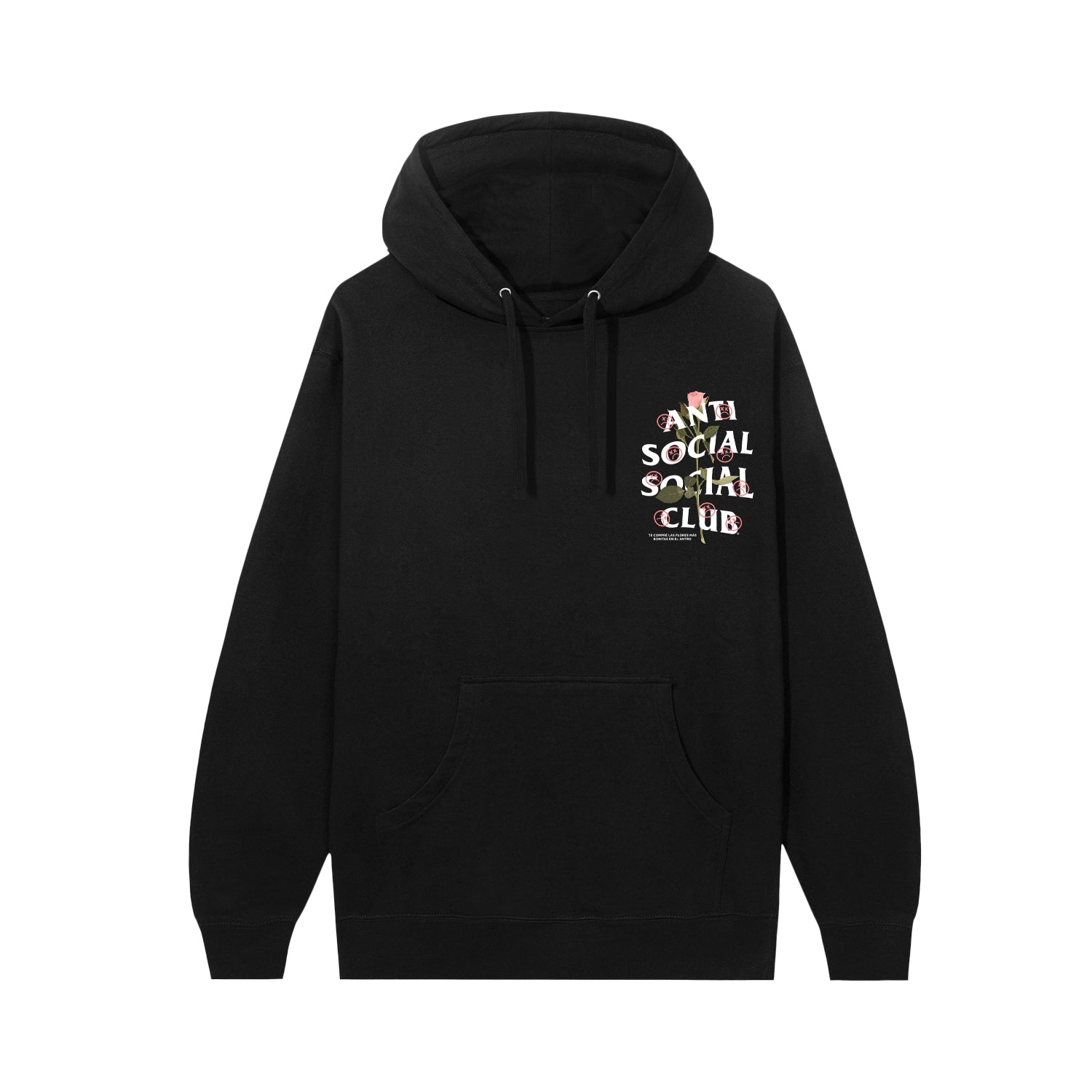 Anti social social club rose hoodie best sale