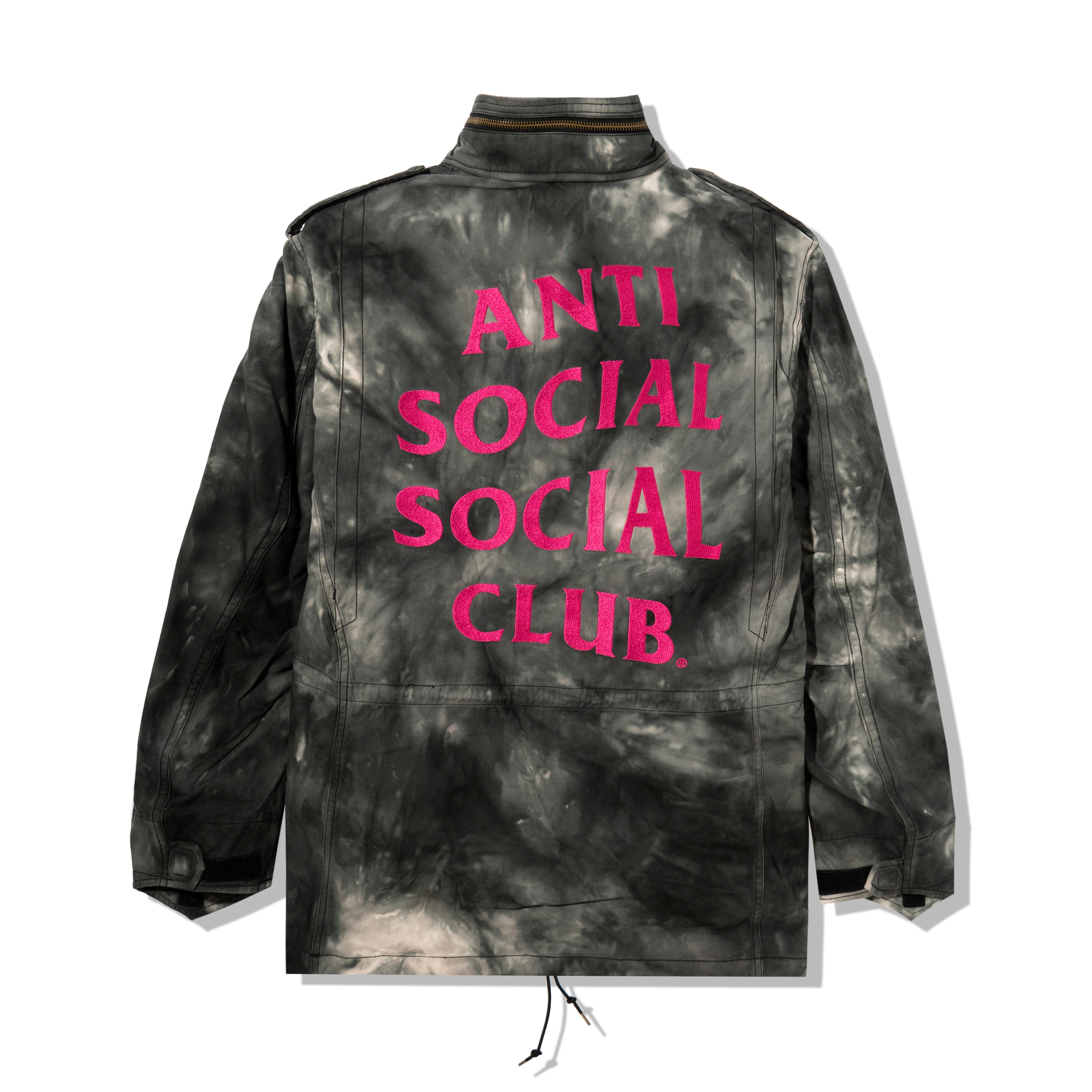 Alpha Industries x ASSC M-65 Tie Dye Black Jacket – AntiSocialSocialClub