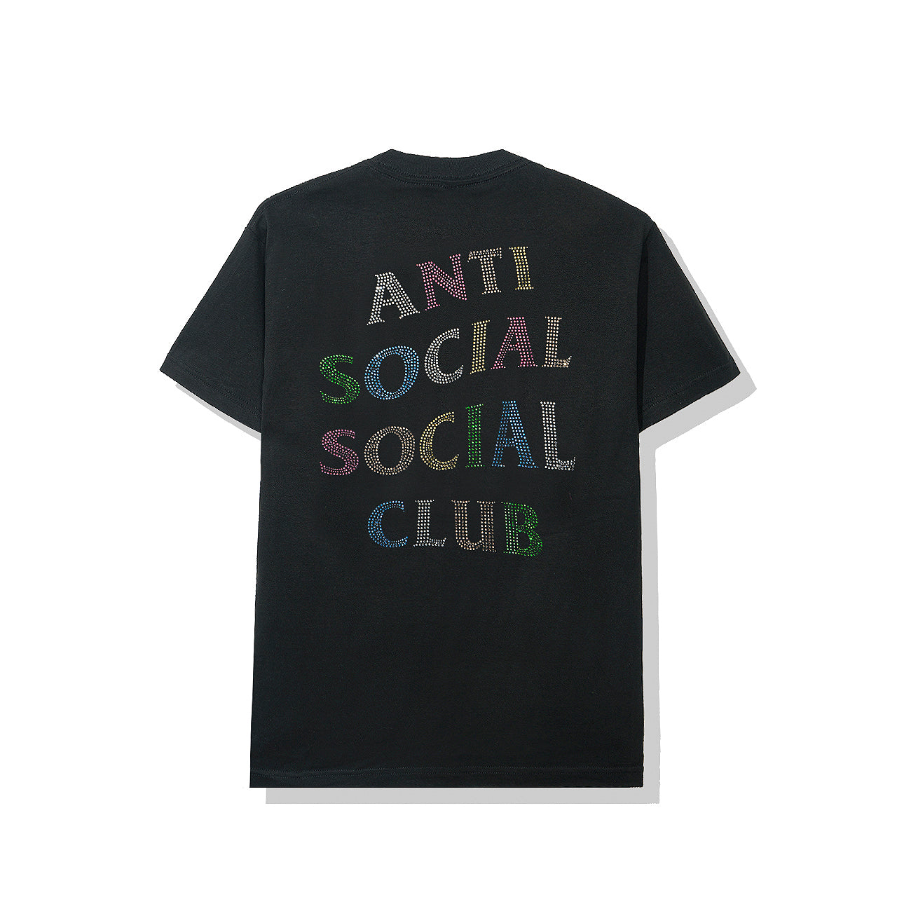 Anti Social Social Club ASSC offers Stud Belt Rhinestone Tee Shirt