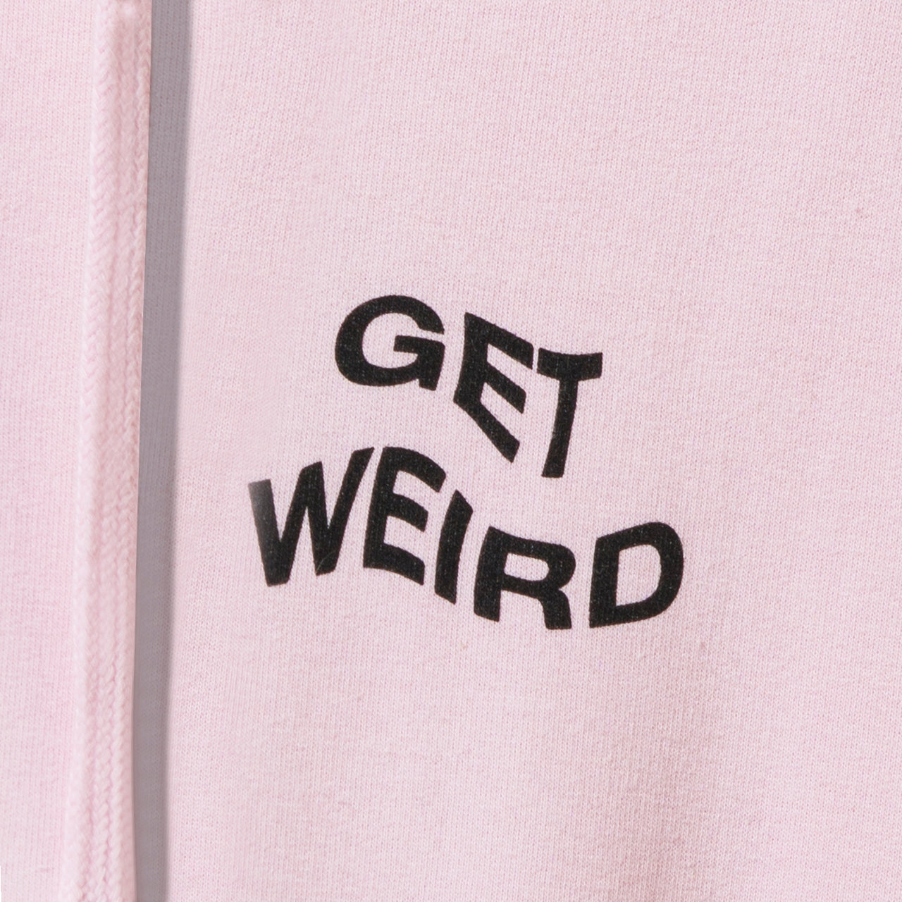 Get Weird Pink Hoodie AntiSocialSocialClub